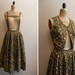 Vintage 1950s Skirt and Vest Octoberfest Set