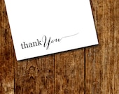 Simplicity thank you notes