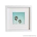 California Photography - teal, aqua decor, palm trees, LA style decor, home decor - "Two For the Sun" - 8x8 Fine Art Photograph