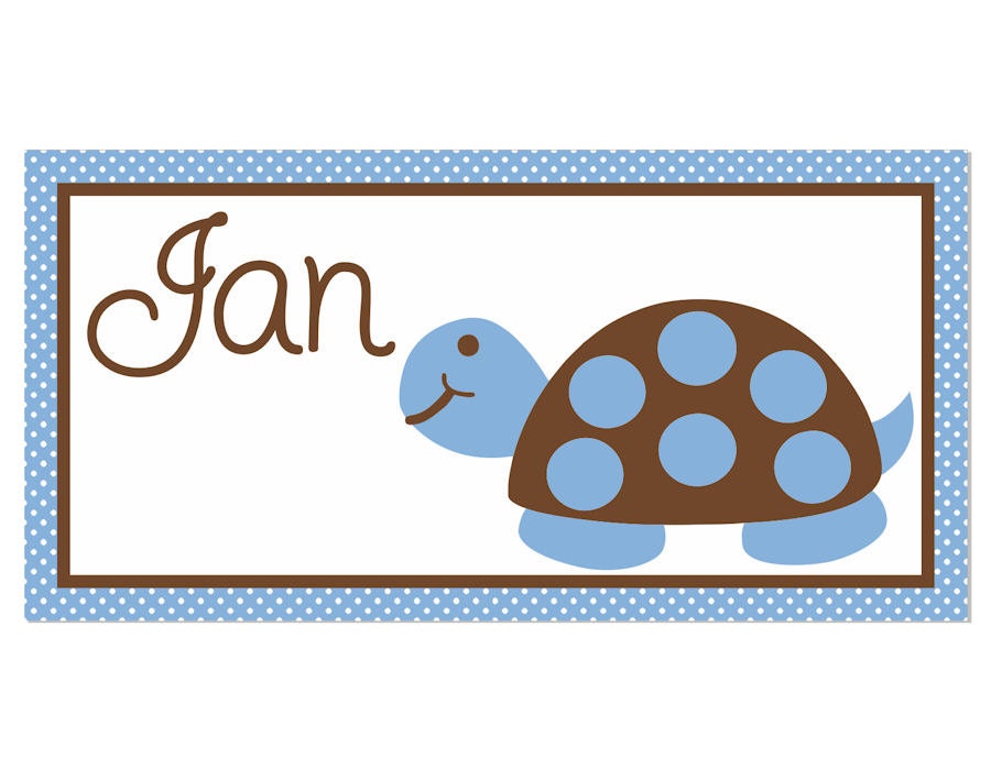 Personalized Sign Name Turtle Door Sign Mod Children Kids Wall Art Nursery Decor