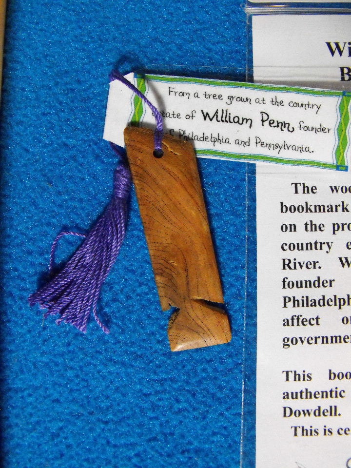 William Penn Bookmark