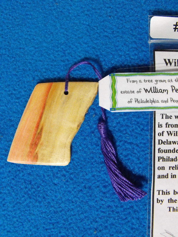 William Penn, founder of Pennsylvania and Philadelphia Bookmark