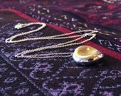 Silver Red Blood Cell Pendant