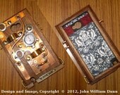Steampunk case for the Samsung Galaxy Note II (tm) smartphone : The "eCog Aeneas" (tm) "GN2 Boilerplate" Ed.