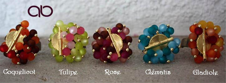 Aflé Bijoux Bague de Printemps