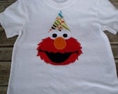 Elmo Birthday Shirt for Boys or Girls - torilynn817