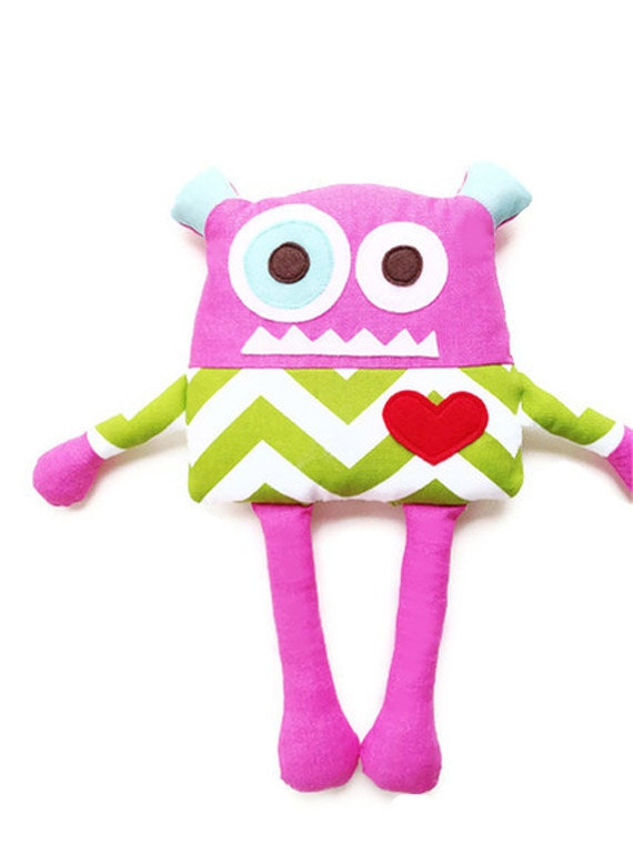 Monster Sewing Pattern - Monster Doll Toy Sewing Pattern - PDF Pattern