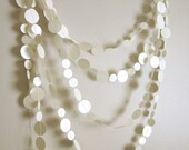 Off White Garland - Wedding Garland - Bridal Shower Garland - Party Garland - Wedding Decoration - String of Pearls