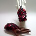slave bracelets, bellydance jewelry, chainmaille handflowers, tirbal, dragon costume, burning man, fantasy armor