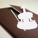 Wedding Invitation Set, Violin and Treble Clef, Cutout, Scrapbook, Papercut by Mama Tita