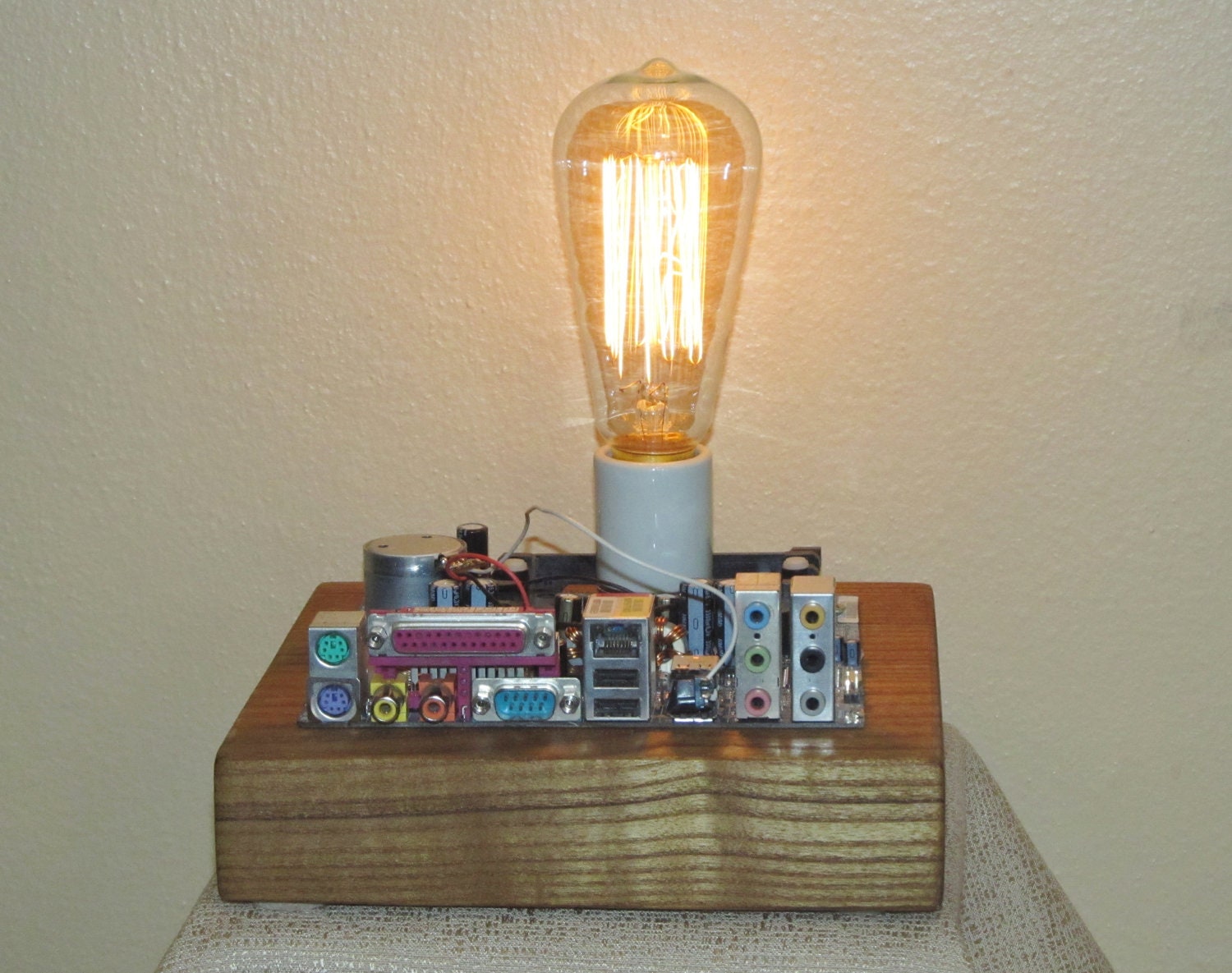 Steampunk Mod Lamp Number Eight