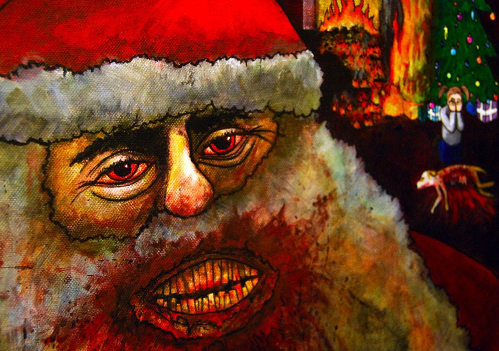 Bastard Santa - print
