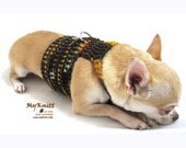 Dog Harness Crochet Clothes Small Dog Clothing Natural Pets Harness Custom DH1 - Free Shipping