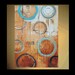 Original Abstract Painting spiritual Art from Jolina Anthony with a interesting words for your life free and fast shipping
