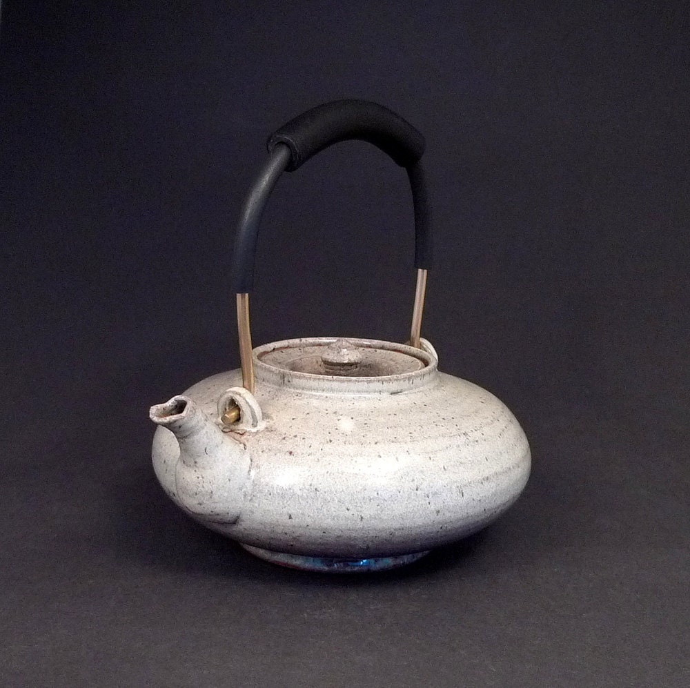 Teapot with Brass Handle