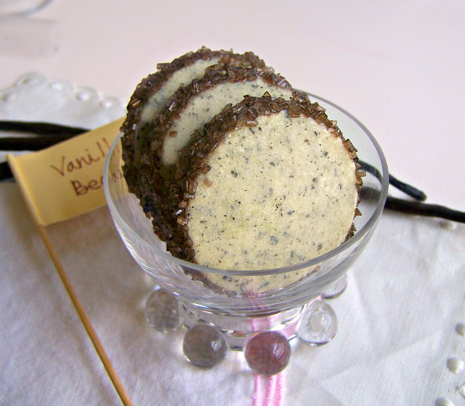 Tea Lovers Gift - Vanilla Bean Black Tea Cookies 1 Dozen
