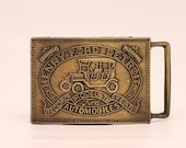Detroit - Henry Ford Belt Buckle - Model T - Vintage - (3538)