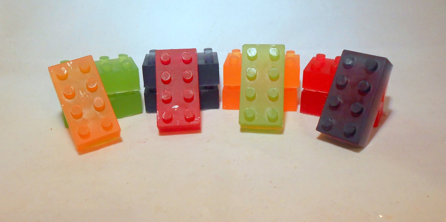 Lego type Blocks Kid's Party Favors or Stocking Stuffers