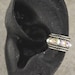 Rock Star Ear Cuff - Crystal AB - -Sterling Silver - SINGLE SIDE