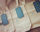 Destination Wedding Welcome Bag Thank You Tags