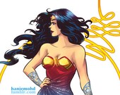 Wonder Woman Evening Gown