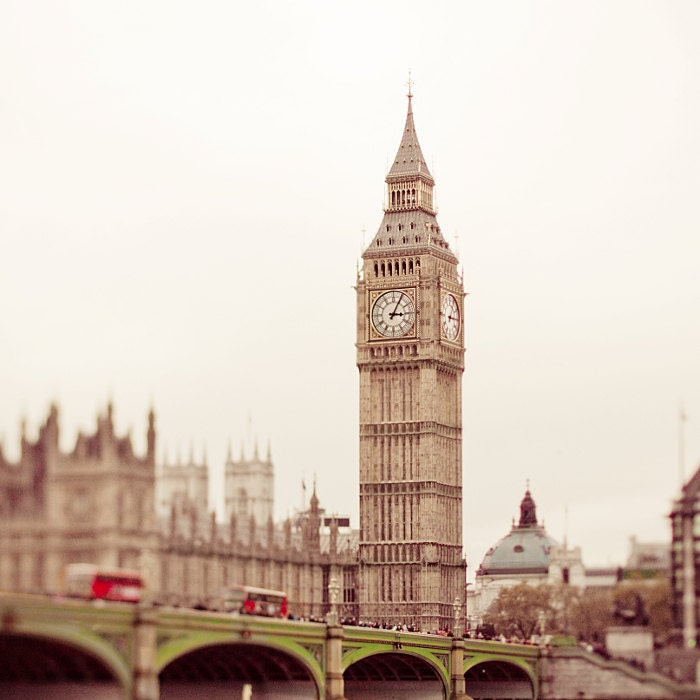 London Photography, Big Ben - London Skies, 8x8