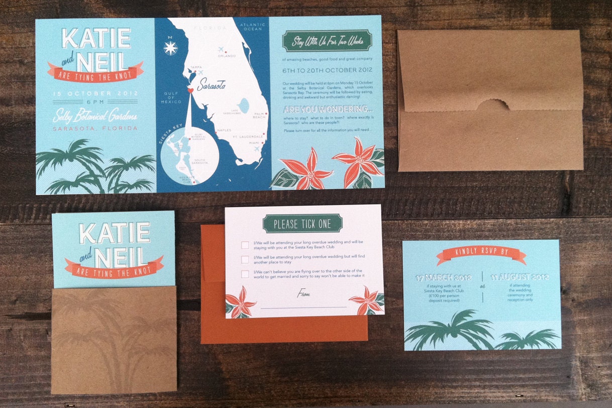 Custom Wedding Invitation Suite
