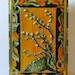 vintage tin box with Asian Bonsai Tree Design by Fricke and Nacke West Germany