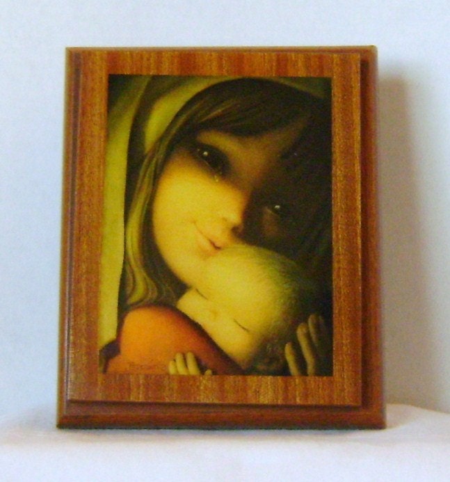 West Germany Deichert Wooden Ferrandiz Music Box