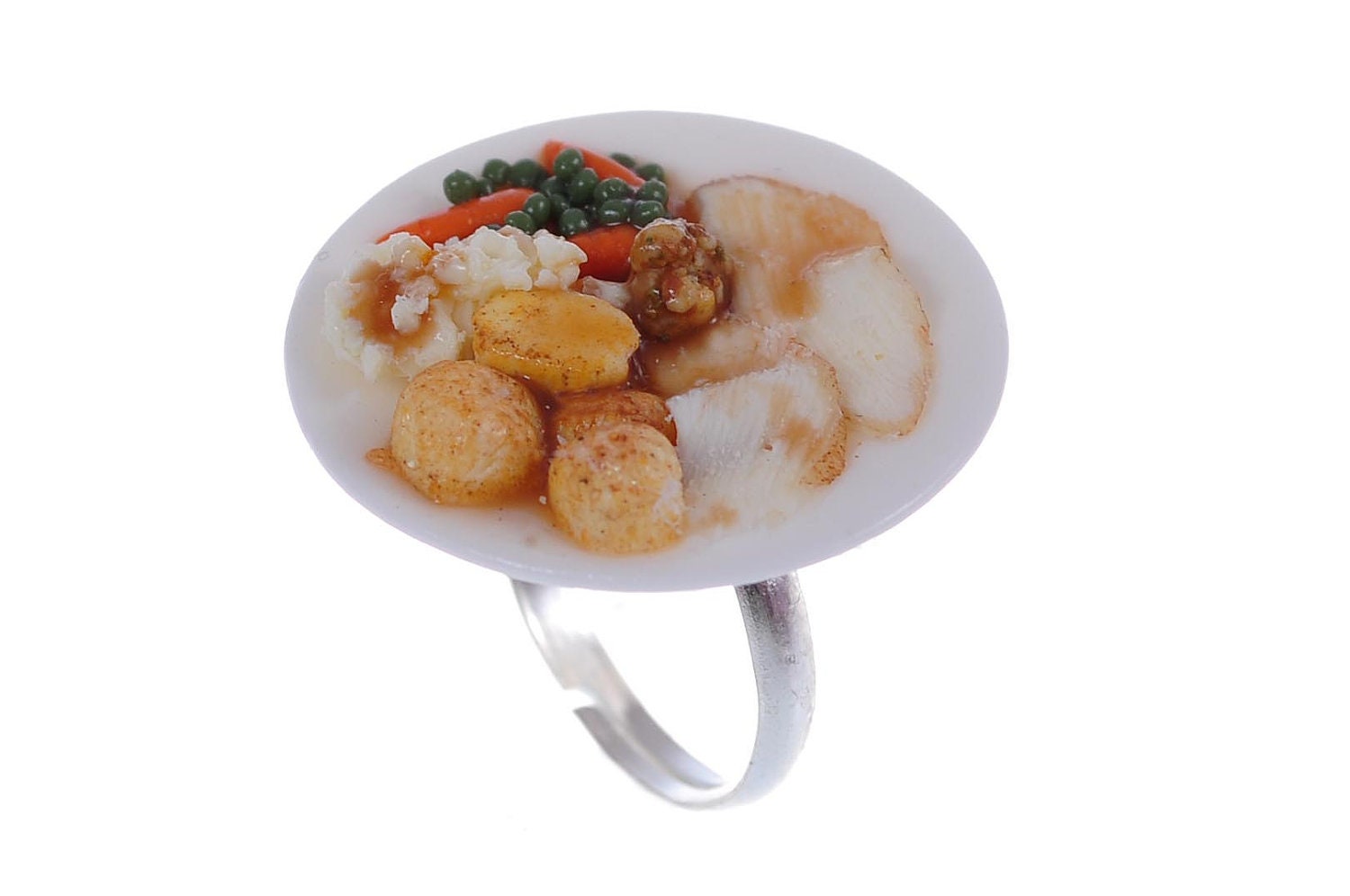 chicken dinner on adjustable ring