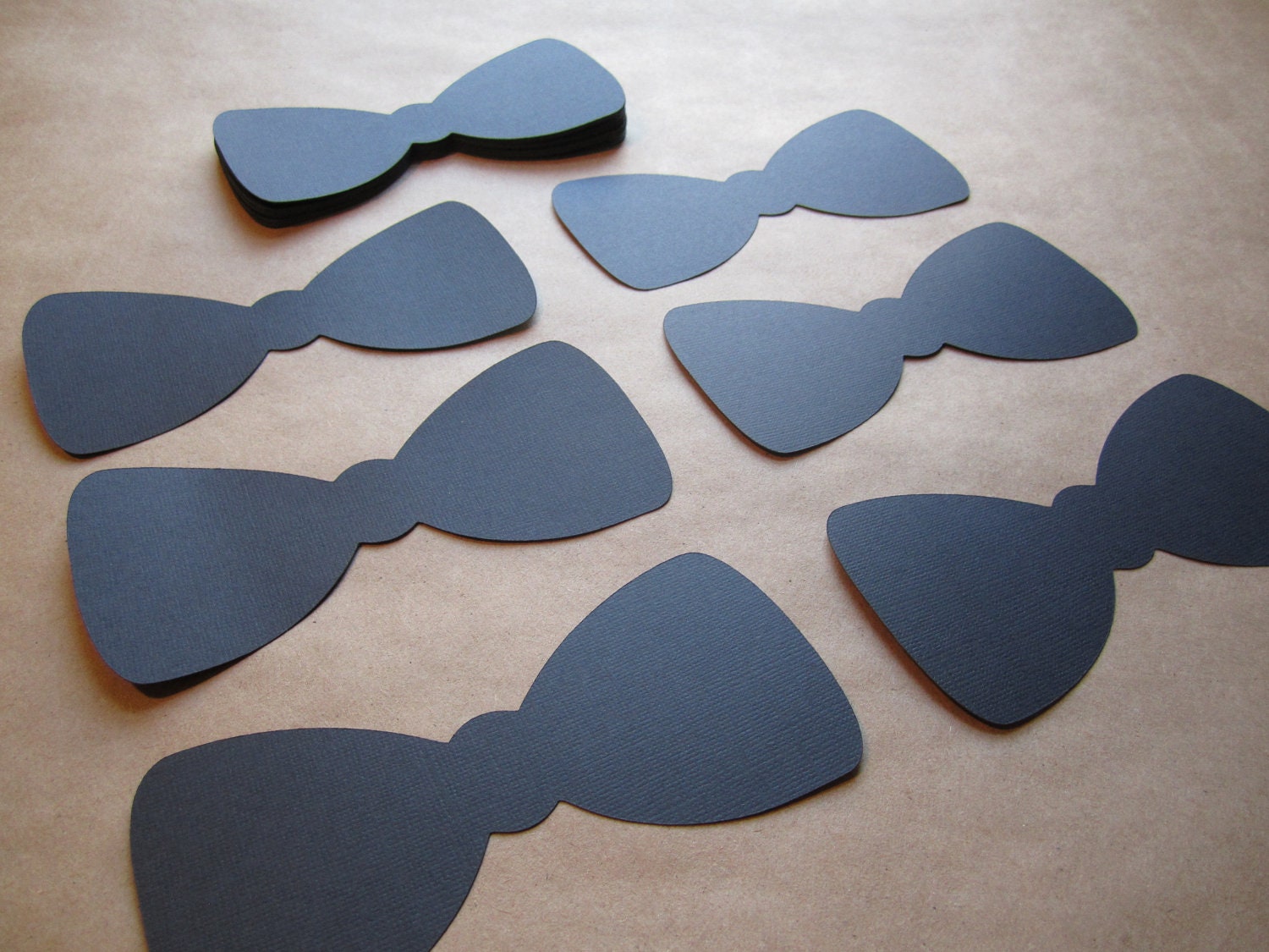 75 PAPER Bow Tie Cut Outs