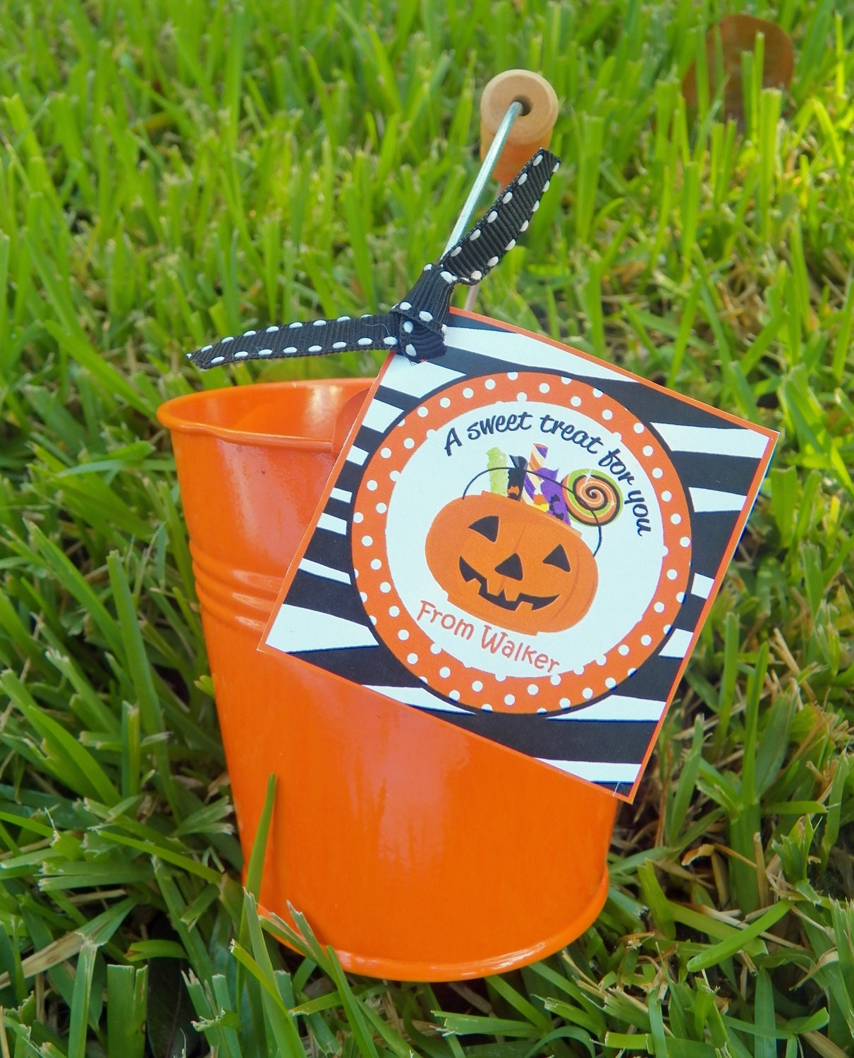 Halloween Party Treat Tags, Favor Tags, or Labels Printable - Trick or Treat Collection Il_170x135