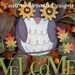 Fall Owl Mesh Welcome Wreath