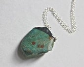 Corinna- Turquoise and Silver Necklace