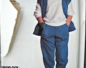 Simplicity Super Saver 8210, Girl's Knit Top, Vest, and Pull-On Pants Pattern, Sizes 7, 8, 10, Vintage 1982