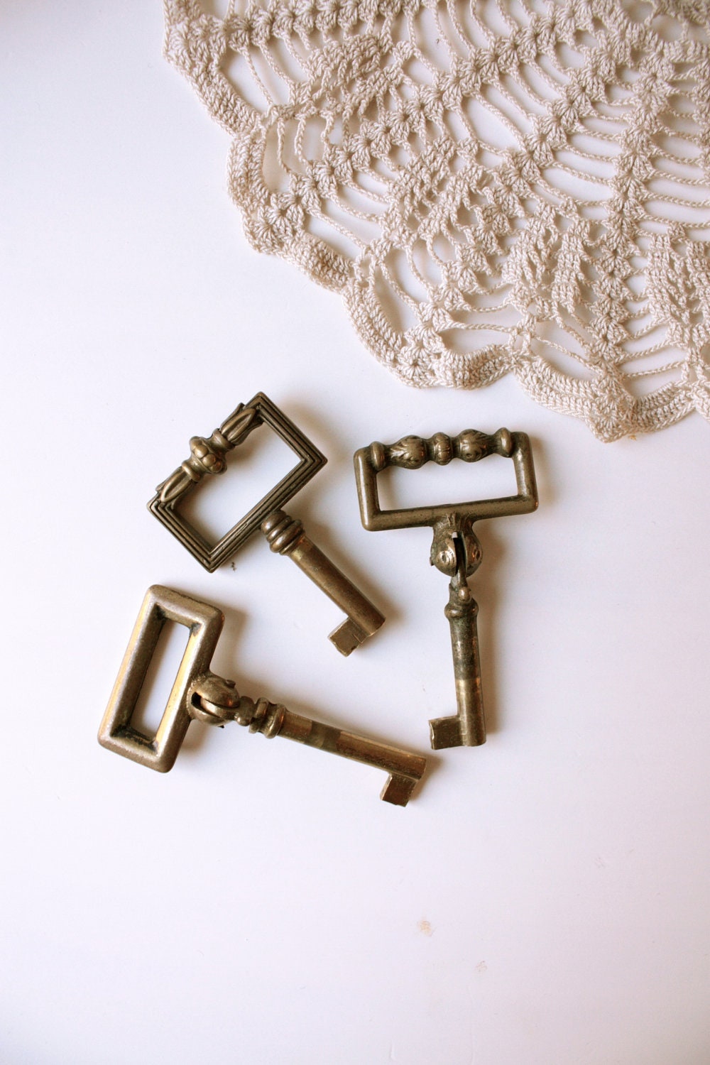 geometric italian vintage keys - No.84
