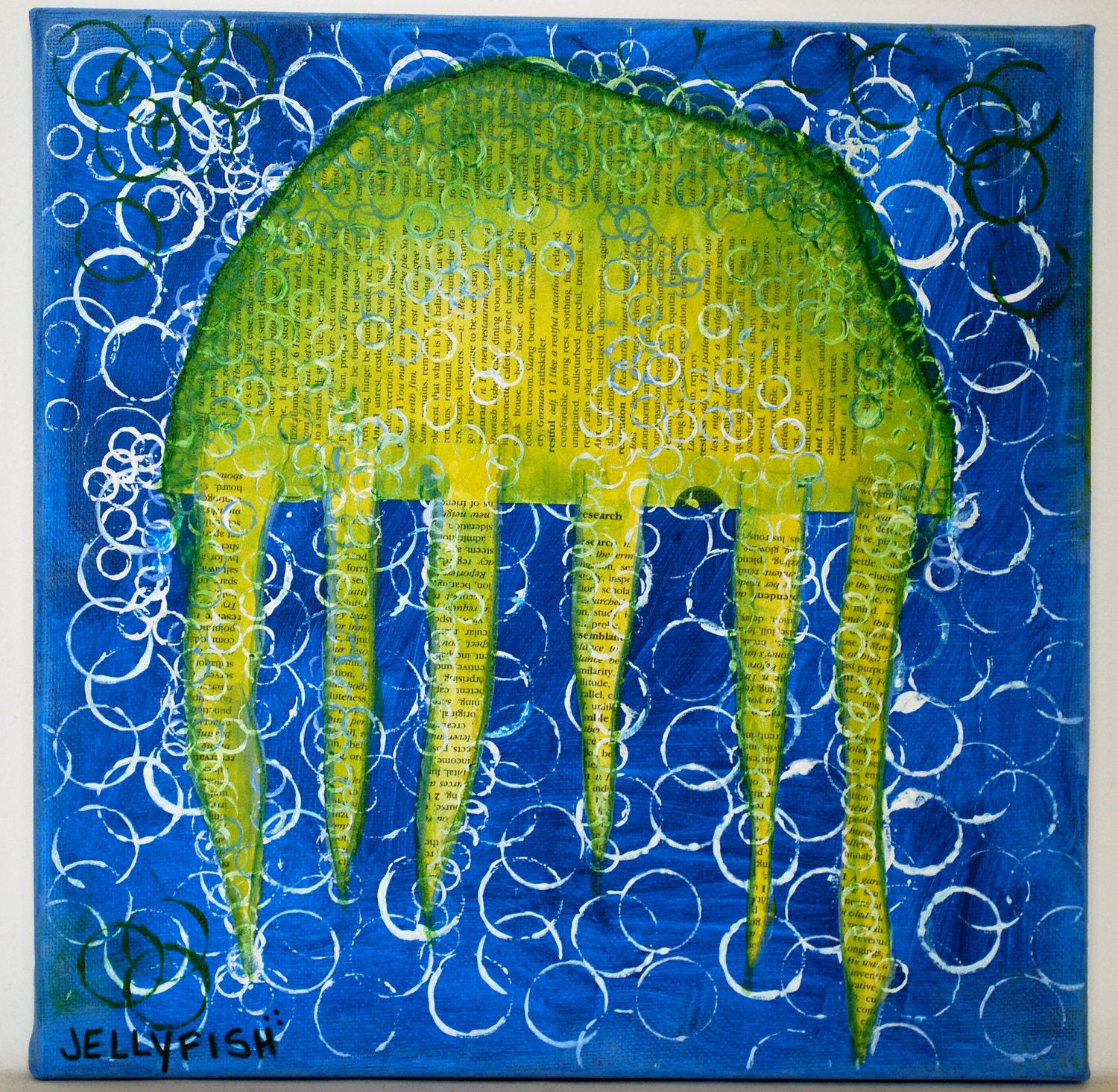 Jellyfish Original Painting