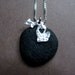 Tiny Michigan State Necklace (sterling silver)