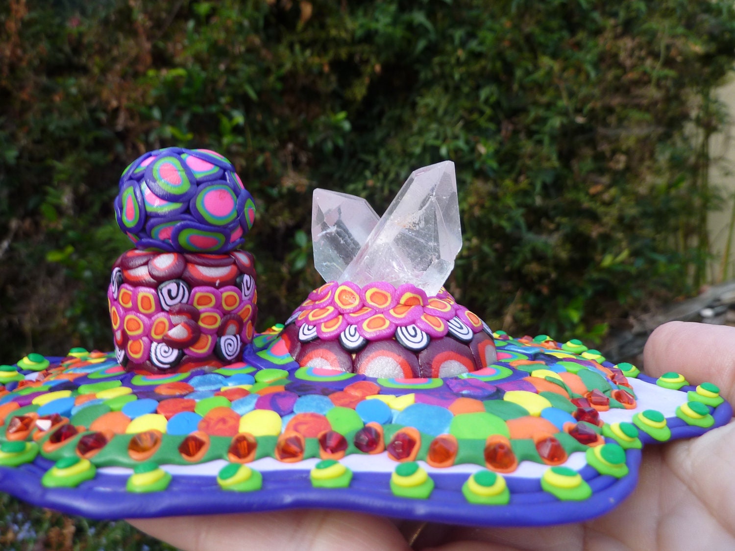 Amazing Crystal Incense Holder