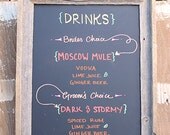 Barnwood Chalkboard Frame 16x20 - Plain