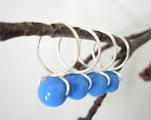Bluebell - Handmade Snag Free Knitting Stitch Markers (Large) - Fit up to size 15 US (10.00 mm)