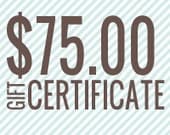 E & LuLu Gift Certificate