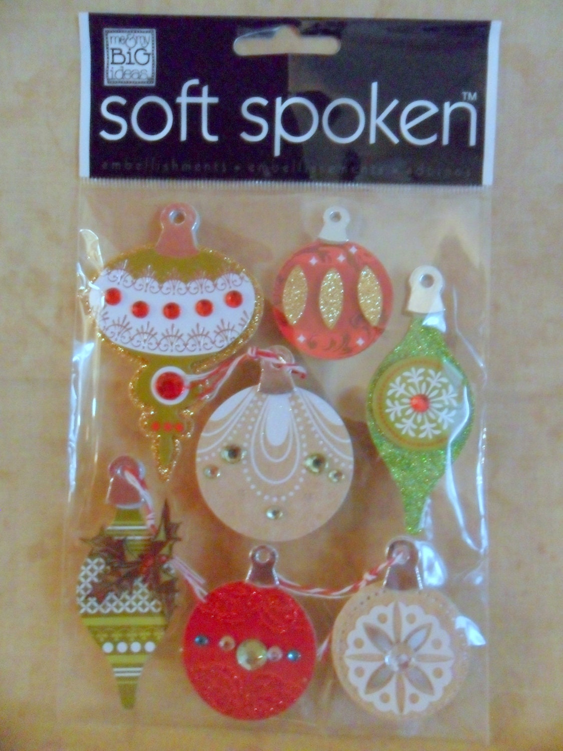 Christmas Ornament Stickers by Me and My Big Ideas-FREE SHIPPING