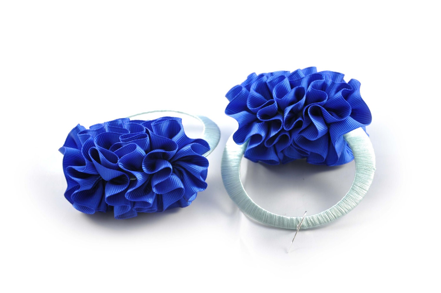 Ivy Ruffle earrings by Velvet and Rose
