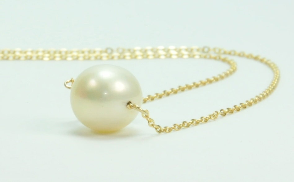 Single Pearl Necklace, Bridesmaid Gifts and Favors, Gifts with Cards, Simple Pearl Necklace Gifts, Spring and Summer Weddings