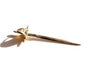 Vintage Sword Letter Opener with Decorative Hand Guard by Toledo (8-1/4 inch long) - Hard-to-Find Collectible, Office Decor, and more