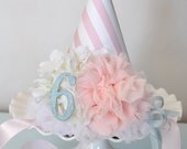 Girls Flower Ballerina Birthday Party Hat, Special Occasion Il_170x135