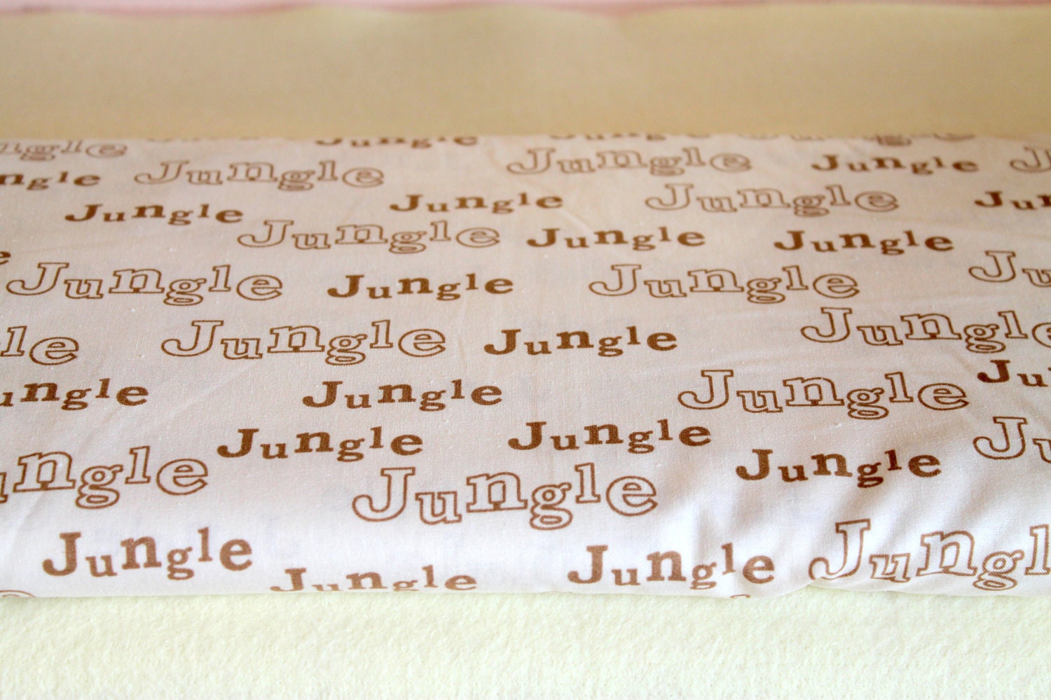 Jungle Print Nursery Fabric, On Sale Fabric, By the Half Yard