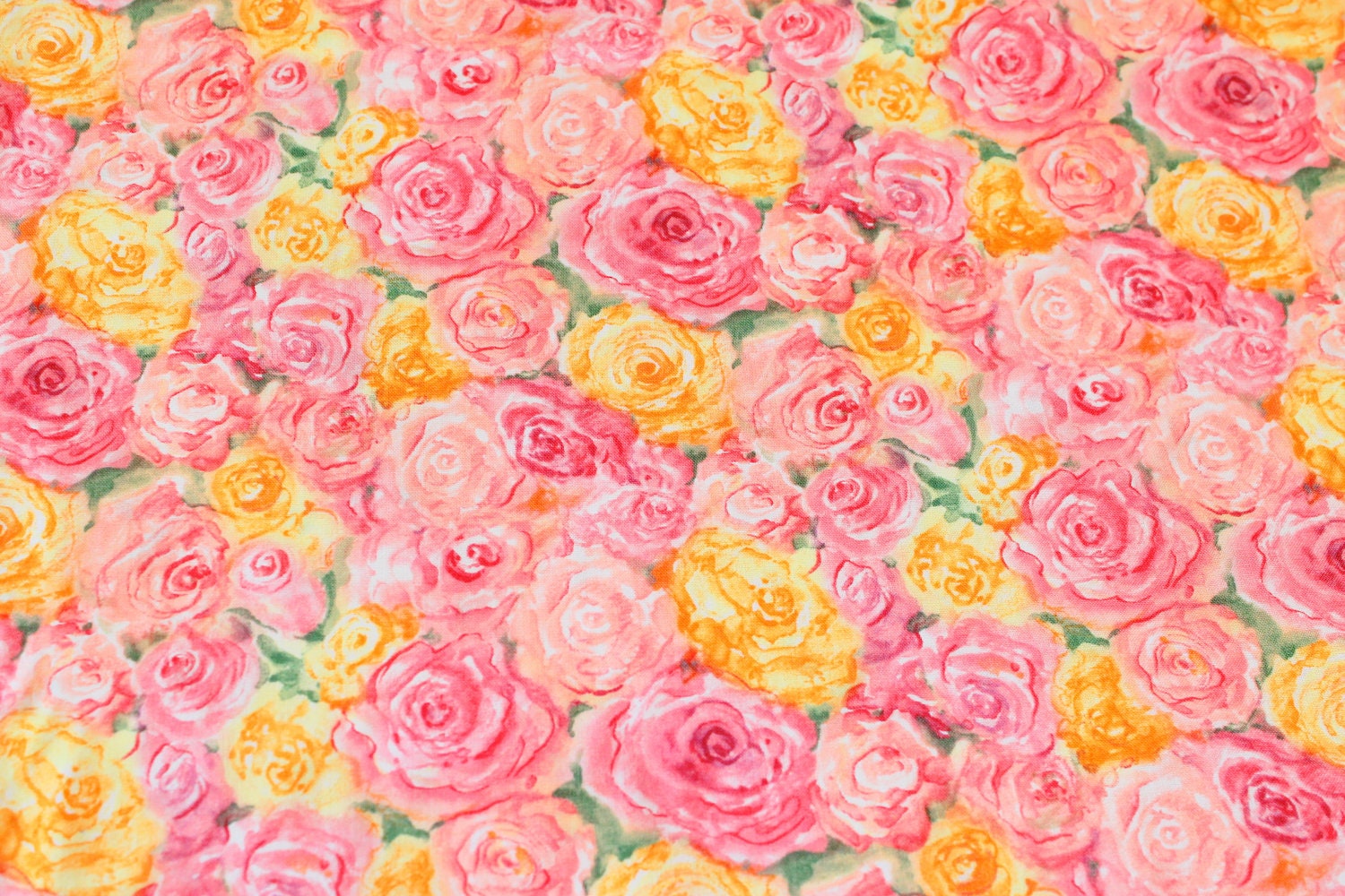 FABRIC SALE, Victorian Garden Rose Fabric, by Susan Winget, 1/2 Yard