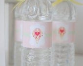 Shabby Chic Hot Air Balloon Baby Shower Water Labels Il_170x135